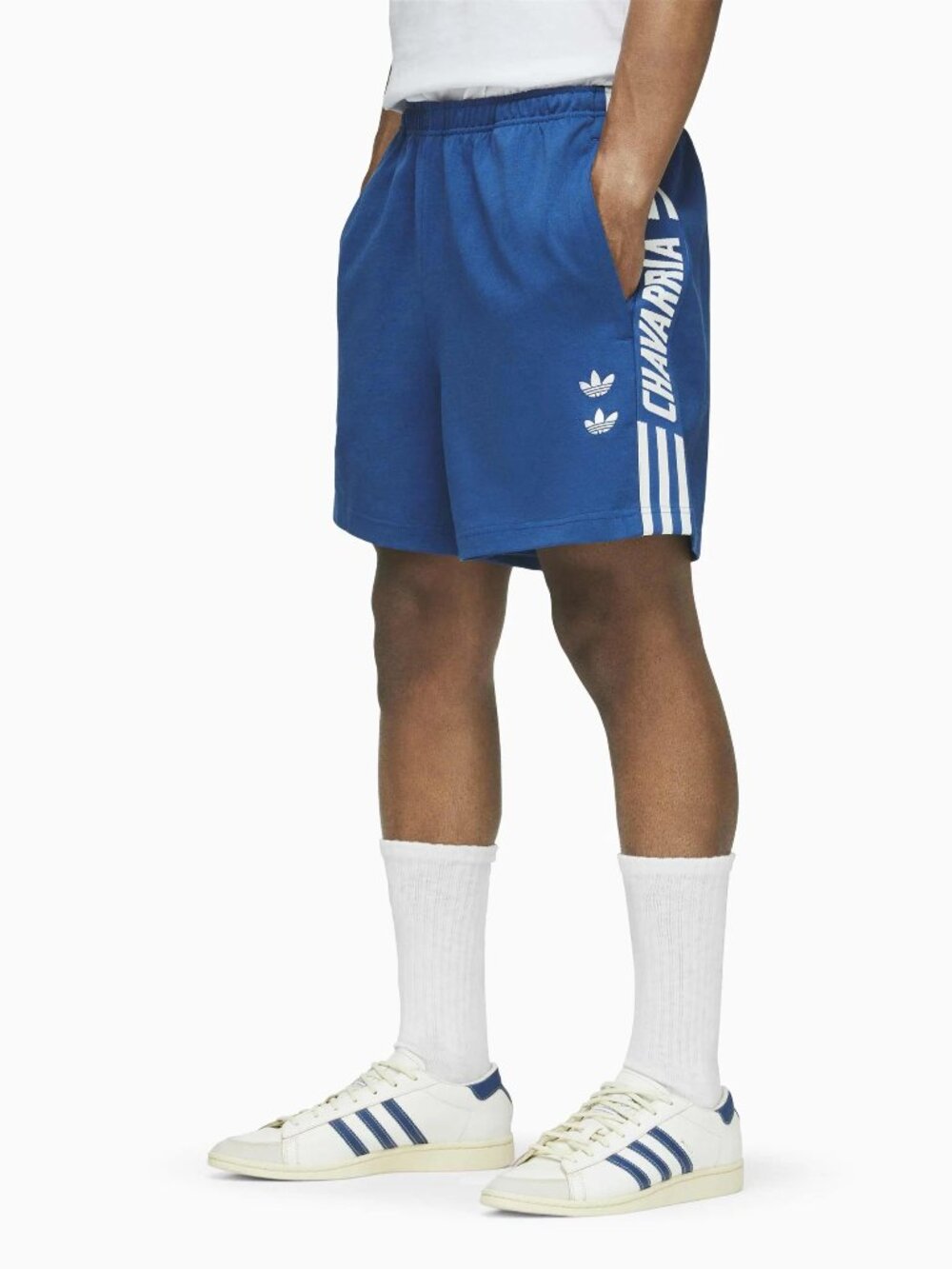 Adidas x Willy Chavarria Gym Shorts Dark Marine Blue. Size S